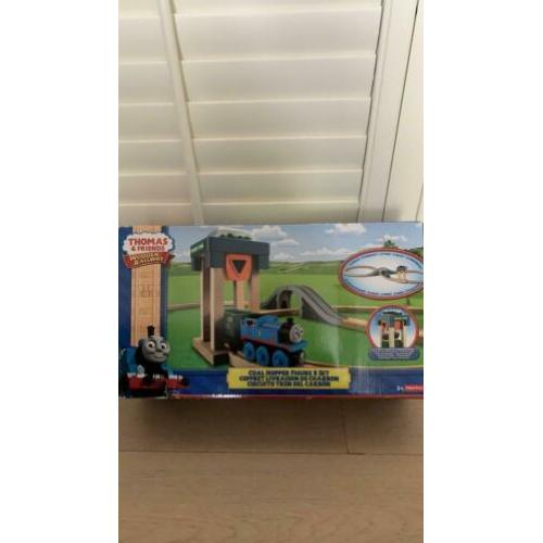Thomas de trein houten rail, fisher price, perfecte staat