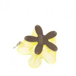 Oorbel DSQUARED2 Geel fluor grote bloem