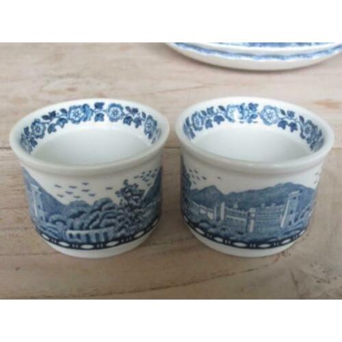 N89: Eierdopjes van Villeroy & Boch made in Germany oud se