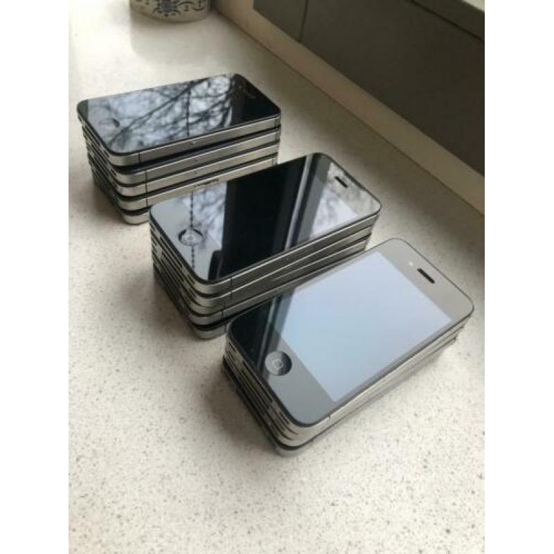 9x nette Apple iPhone 4s zonder iCloud! (Pstk te koop)