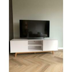 TV meubel -mat- houten onderstel