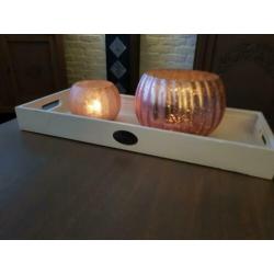 Twee mooie windlichten van riverdale