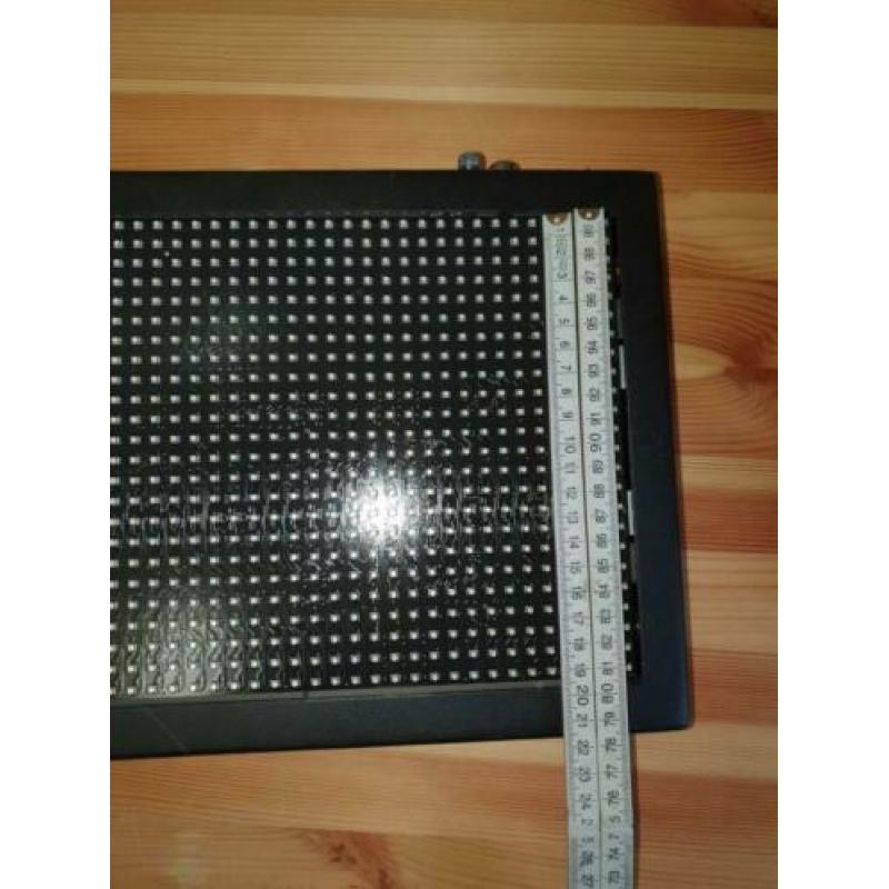 2 stuks led matrix display 1.14m x 20cm