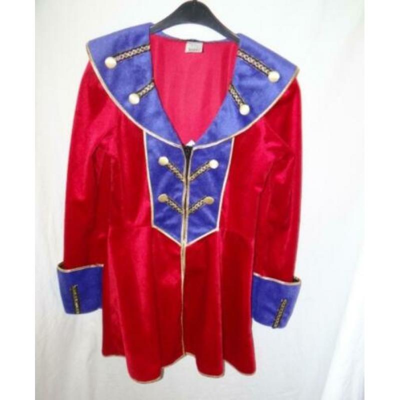 Mooie rood/paars/gouden CIRCUS DIRECTEUR?PISTE DIRECTEUR jas