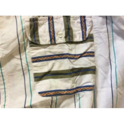 Blouse heren retro. Grote maat XL, oversized.
