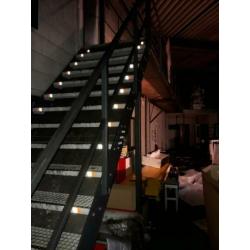 Trap met 13,5 meter balustrade