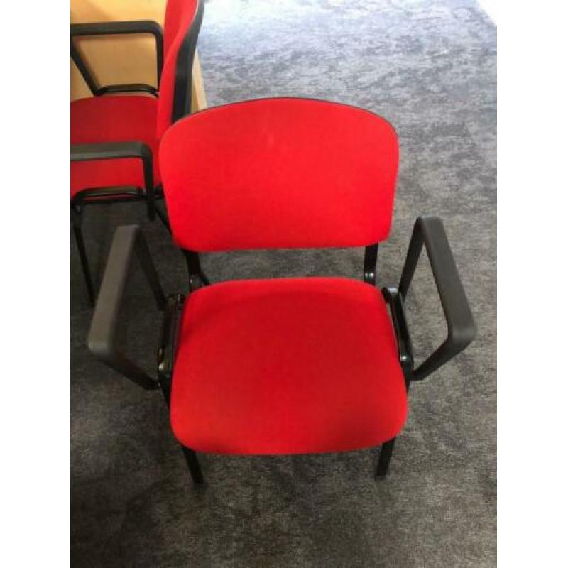 6 vergader bureau stoelen