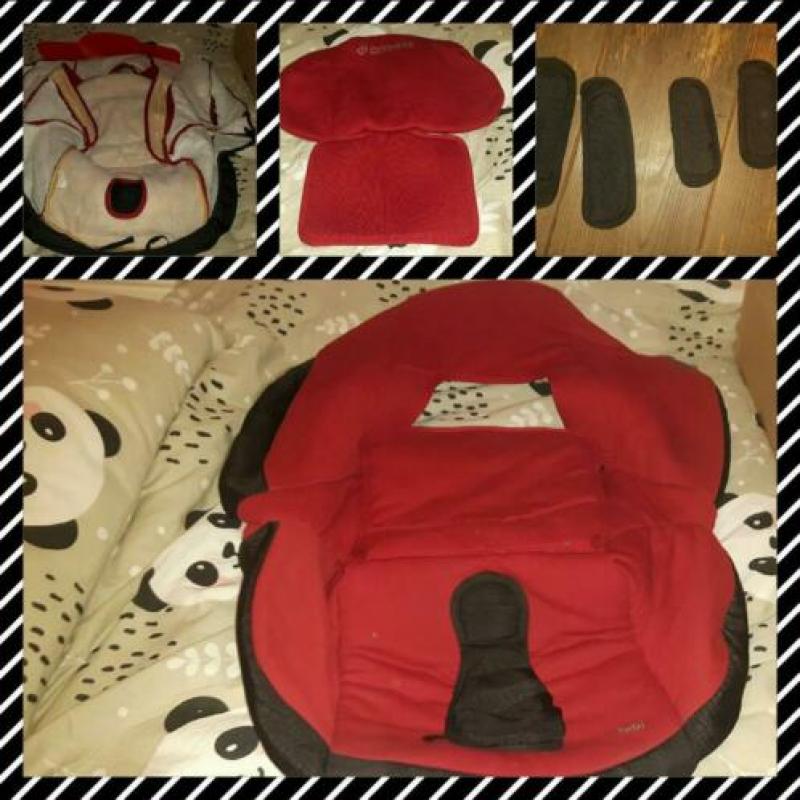 Maxi cosi tobi bekleding complete en mooie set
