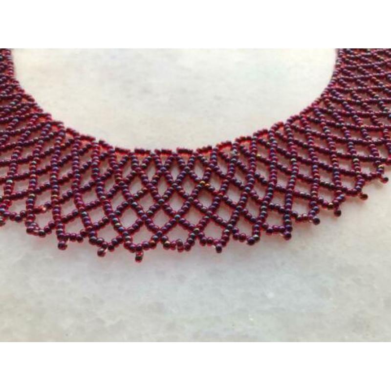 Vintage Kraagketting Kralen