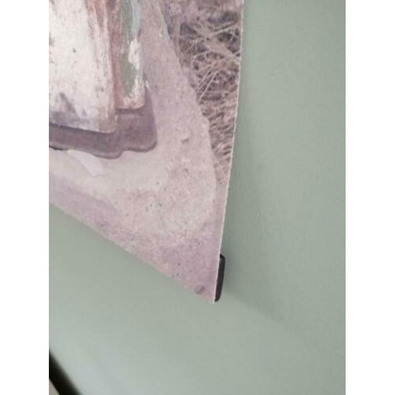 Industriële vilten wand doek/schilderij