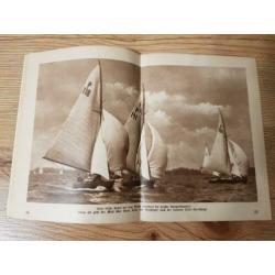 WO2 DUITS Boekje Olympische Spelen 1936 - nr.22 Segeln