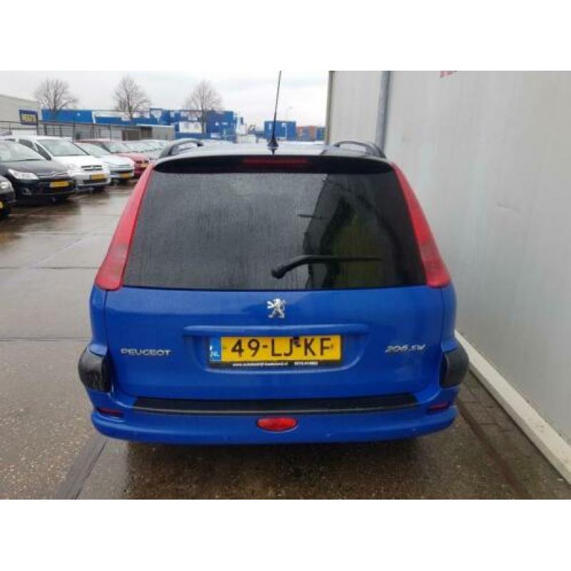 Peugeot 206 SW 1.4 X-line NIEUWE APK
