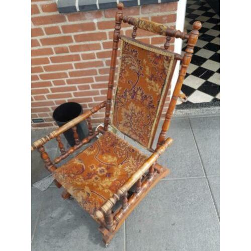 Oide schommel stoel te koop oudje 50 euro