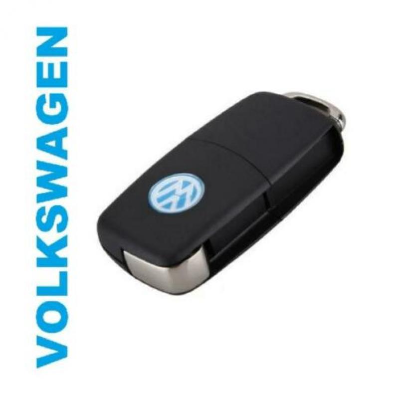VW autosleutel behuizing 2 knoppen Caddy Transporter Up Polo