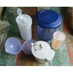 Tupperware, 9 verschillende items