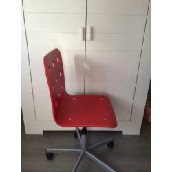 Bureaustoel ikea rood