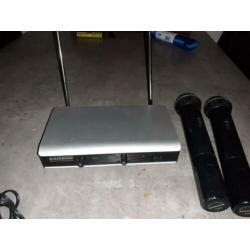 samson sr266 draadloze microfoon set