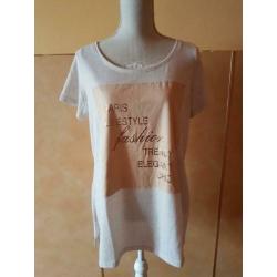 MS t- shirt, Maat L (XL), Zo goed als nieuw!
