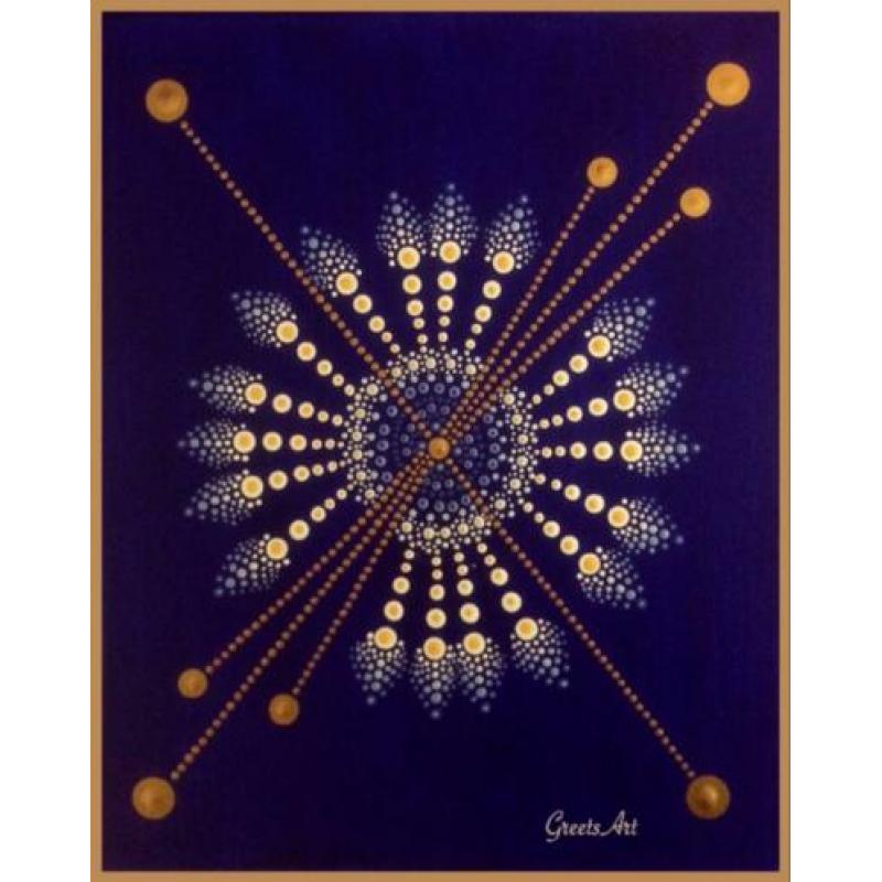 Hand geschilderde schilderijen, 24 x 30 cm.
