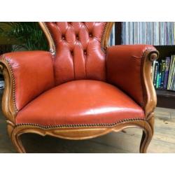 Unieke Chesterfield fauteuil