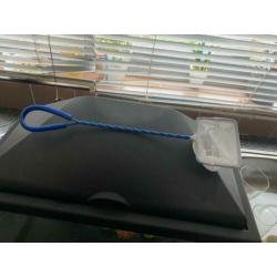 Aquarium 40x20x25 inclusief filter, lamp, netje en decoratie