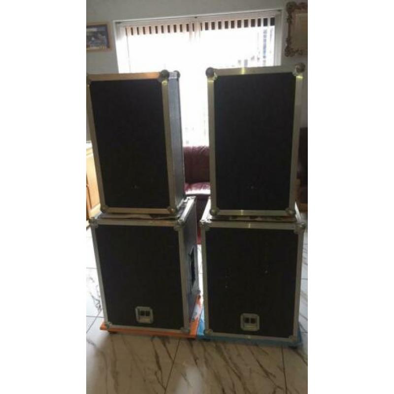 Set speaker 2x sub 2xspeaker