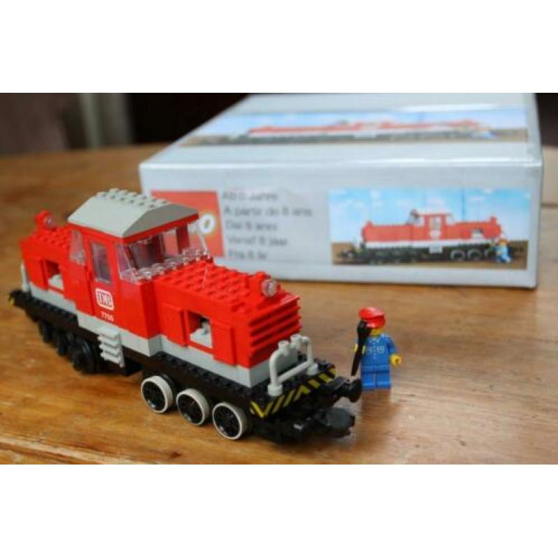 Lego trein 7755 12v 12 volt in deze staat zelden, zgan