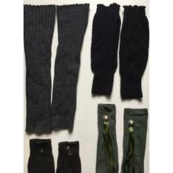 Setje leuke beenwarmers en kousen 35-38