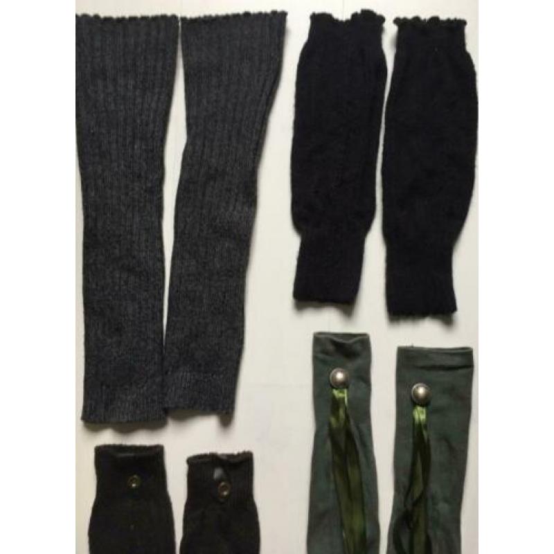 Setje leuke beenwarmers en kousen 35-38