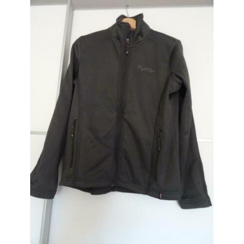 Esprit sports warm sportvest legergroen maat 44 fleecegevoer