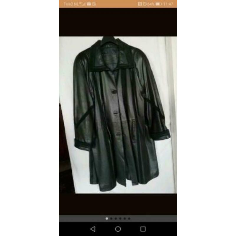 Lammy coat zwart maat XL supermooi