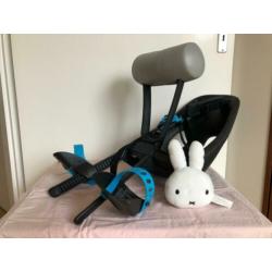 Yepp mini bike seat (black) + windscreen + miffy pillow