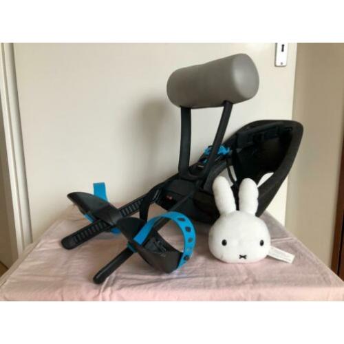 Yepp mini bike seat (black) + windscreen + miffy pillow