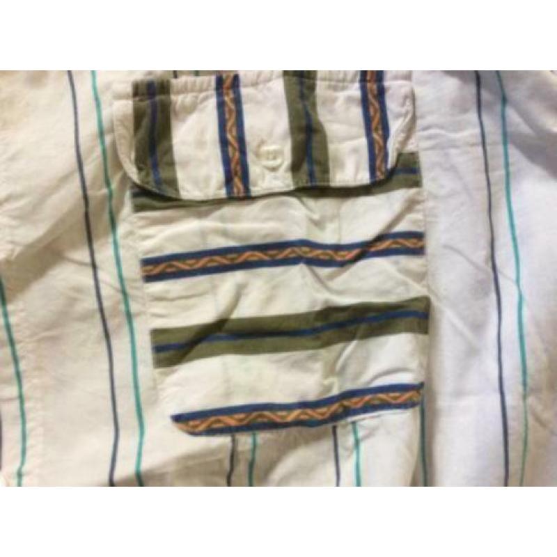 Blouse heren retro. Grote maat XL, oversized.