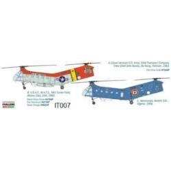 NIEUW ITALERI 1:72 H-21C SHAWNEE Flying Banana 007 modelbouw