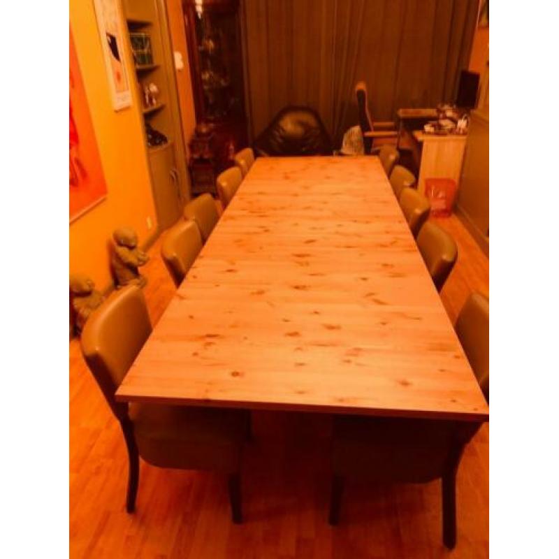 Eettafel + stoelen