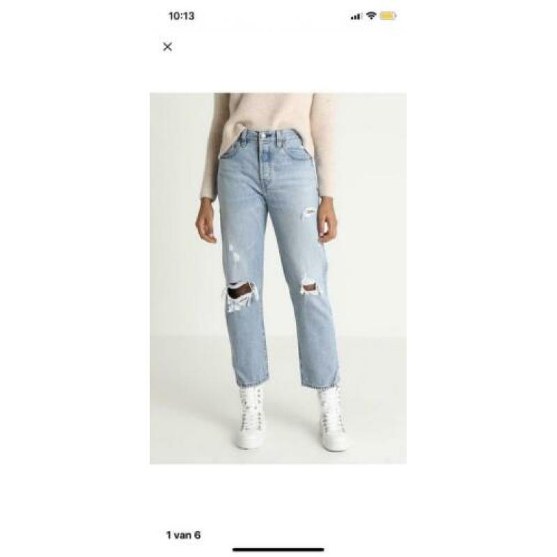 Levi’s 501 CROP- straight leg jeans - automatically yours