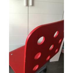 Bureaustoel ikea rood