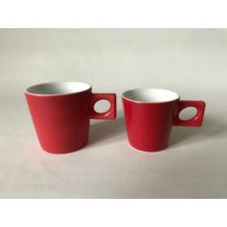 Design Set van 2 Walkure NYNY Germany koffiekop en espresso