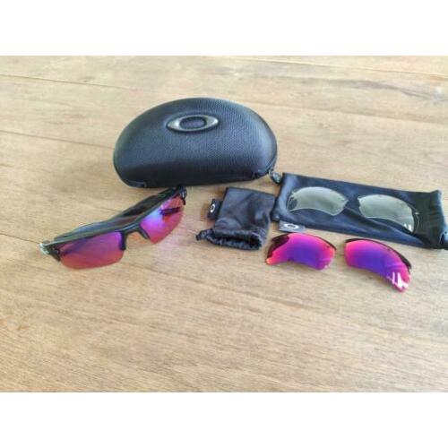 Oakley Flak 2.0 XL prizm road trail en transparent