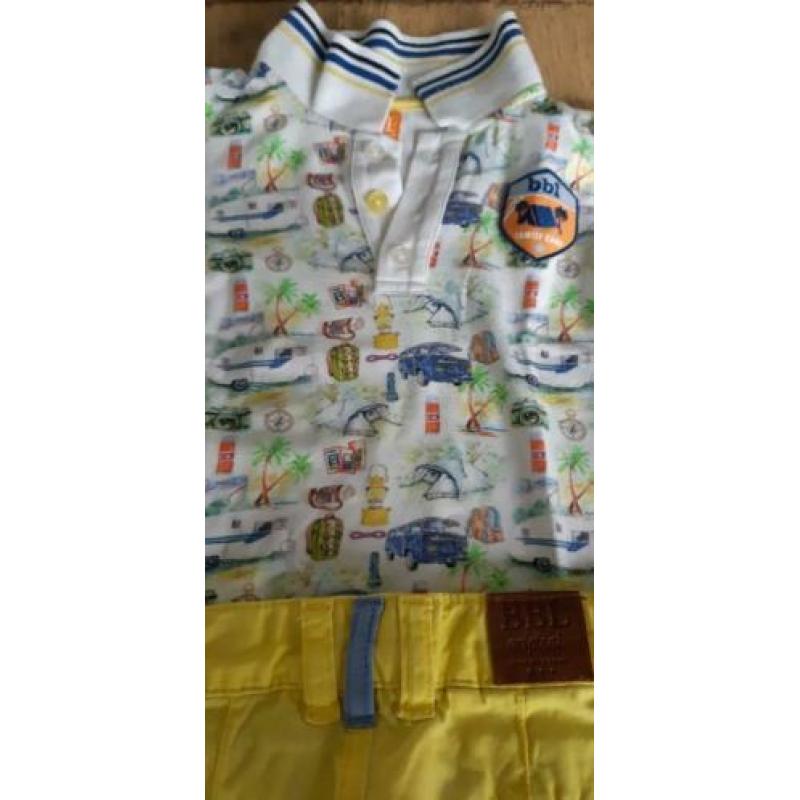 Bbl zomer setje polo korte broek jongen maat 92