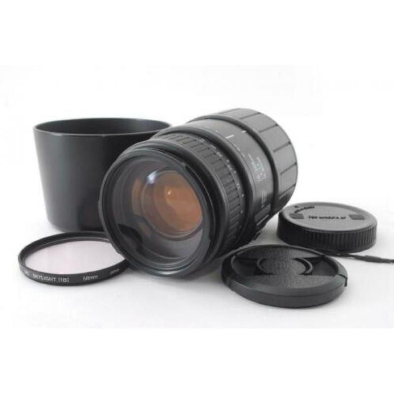 SIGMA 70-300 f4-5.6mm DL Macro Telelens v.Sony Alpha amount