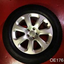 gebruikte originele velgen set 17" Audi Q5 + Winter Banden
