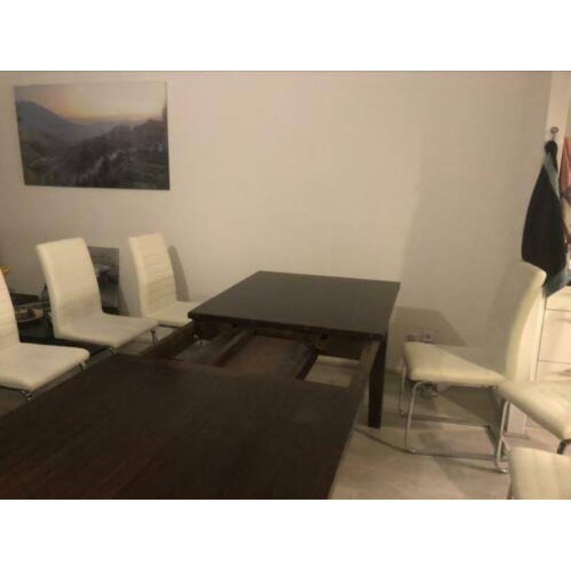 Prachtige houten eettafel