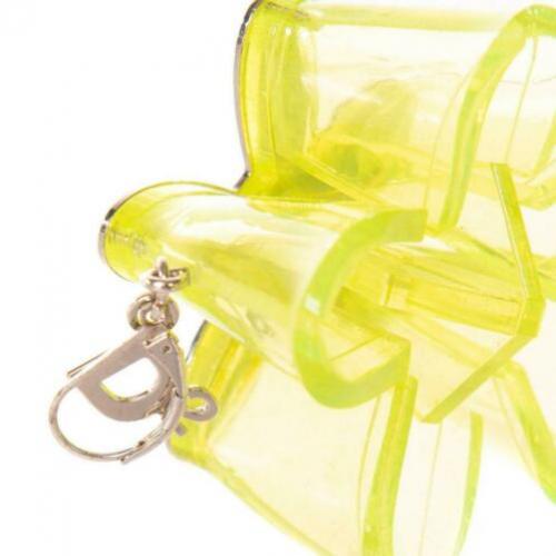 Oorbel DSQUARED2 Geel fluor grote bloem