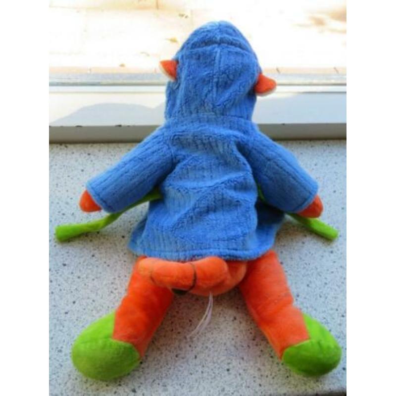 Disney Teigetje merk Nicotoy in blauw groene velours badjas