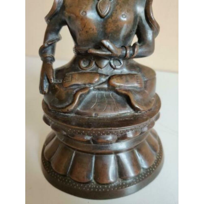 Beeld Burmese koning 'Nats', brons, Birma, Burma, Maynmar