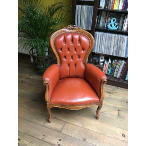 Unieke Chesterfield fauteuil
