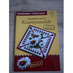 Pakket met 3 boeken over kralen borduren, kralen kaarten