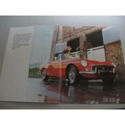 MG 004 de enige echte … de MGB folder